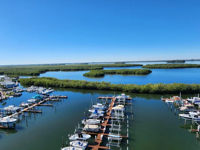 a view of a lake with outdoor space