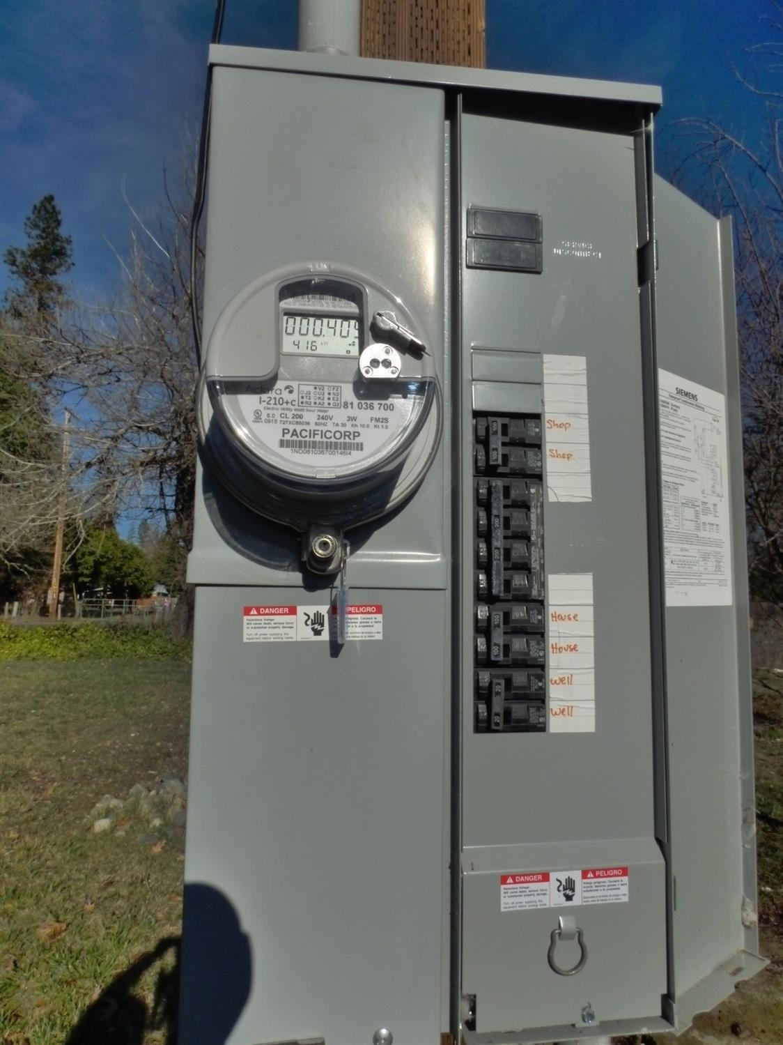 111 Dick George Road Cave Junction, OR 97523 - Photo 28 of 30 Main service drop has been newly updated