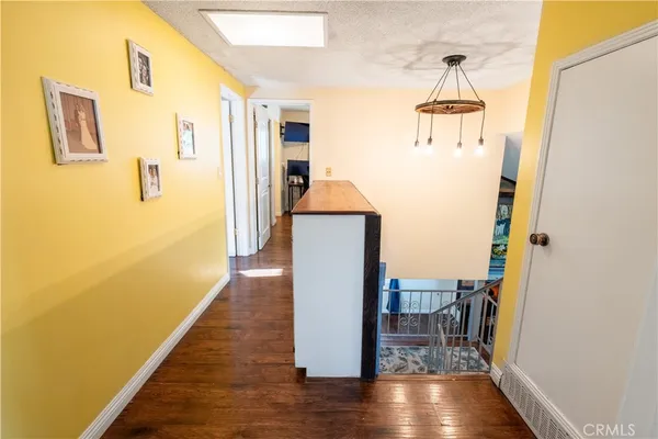 a view of livingroom with furniture and wooden floor