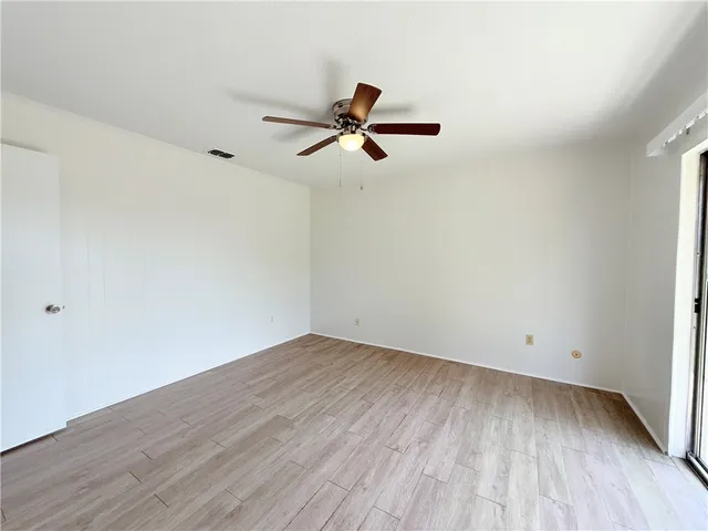 wooden floor in an empty room