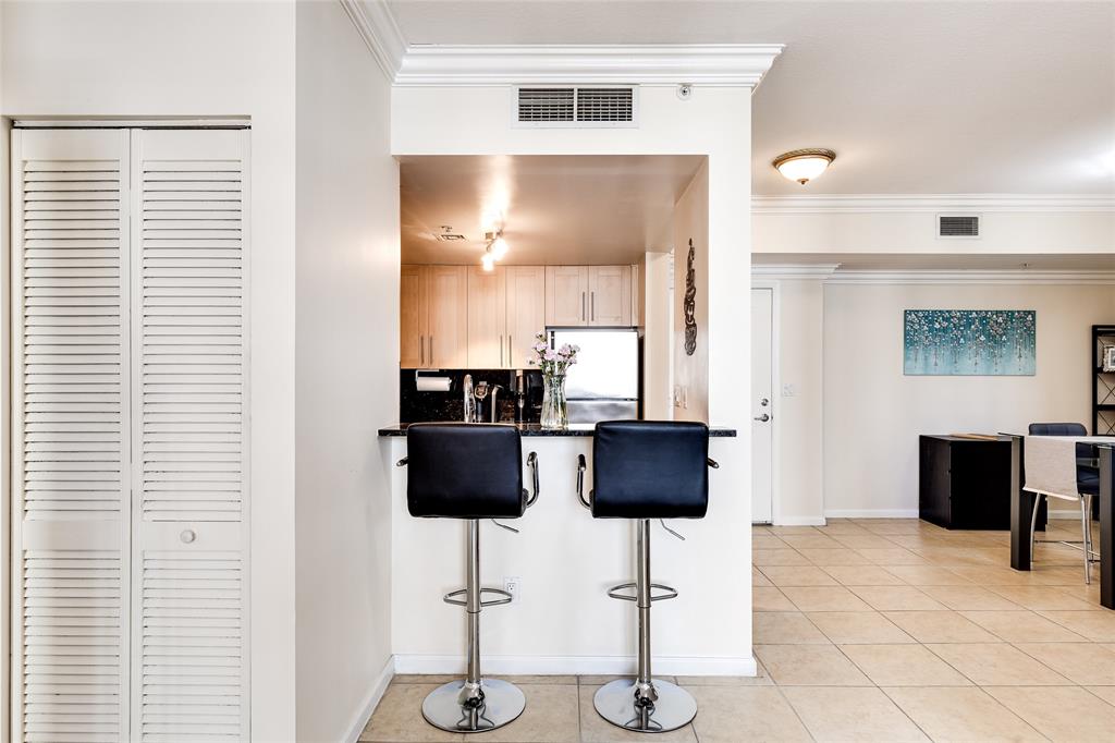 511 Southeast 5th Avenue, Unit 1022 Fort Lauderdale, FL 33301 - Photo 12 of 67 a living room with furniture and a fireplace
