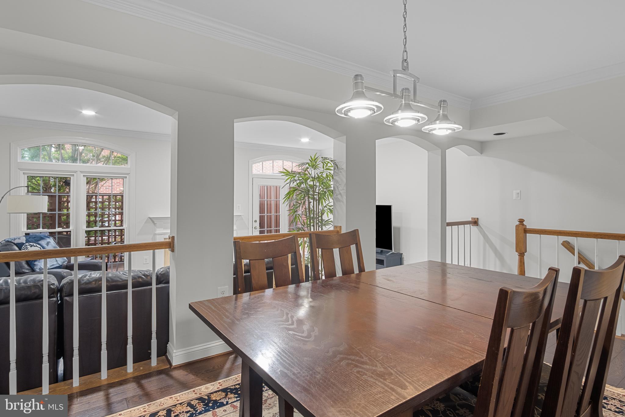 6532 Milva Lane Springfield, VA 22150 - Photo 14 of 57 This Table Expands to Seat 10 Easily