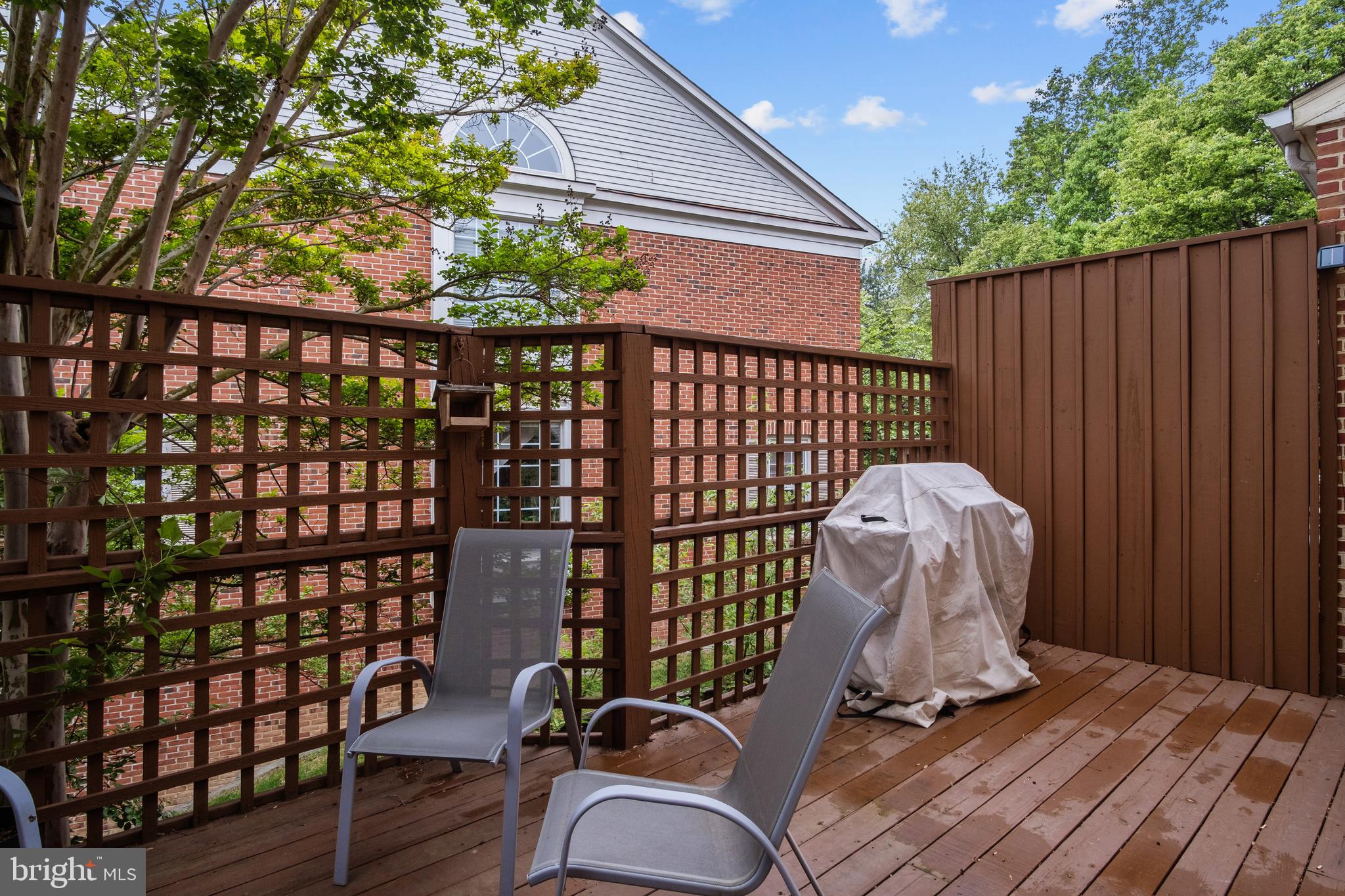 6532 Milva Lane Springfield, VA 22150 - Photo 20 of 57 New Wood and Fresh Stain on Deck