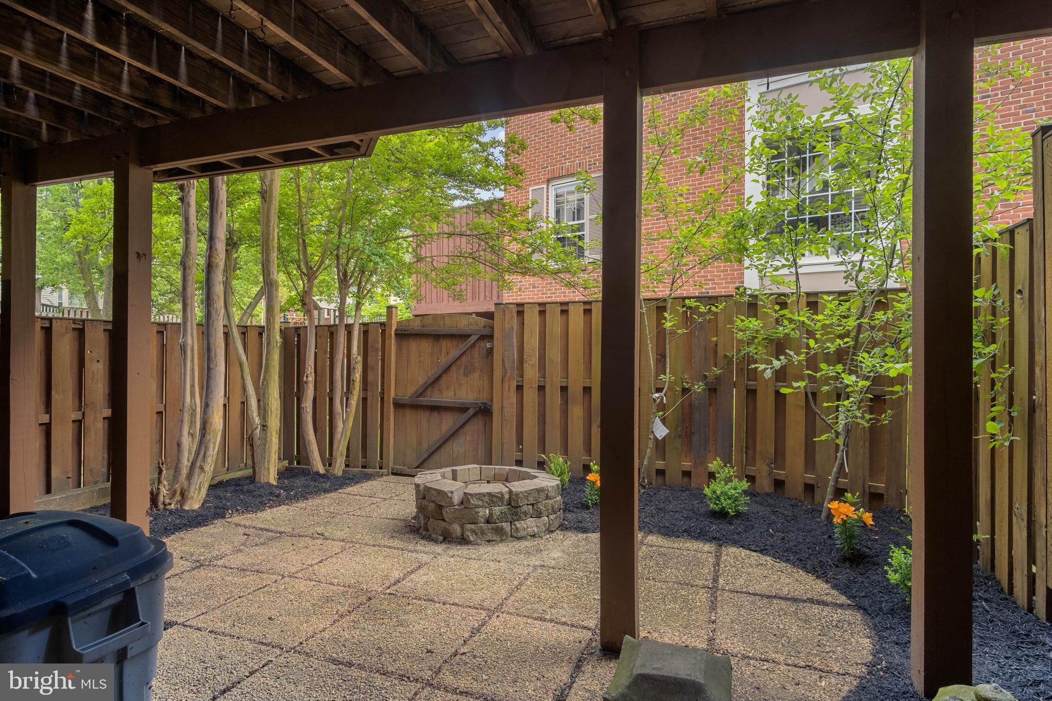 6532 Milva Lane Springfield, VA 22150 - Photo 51 of 57 Walkout to Private Patio Retreat