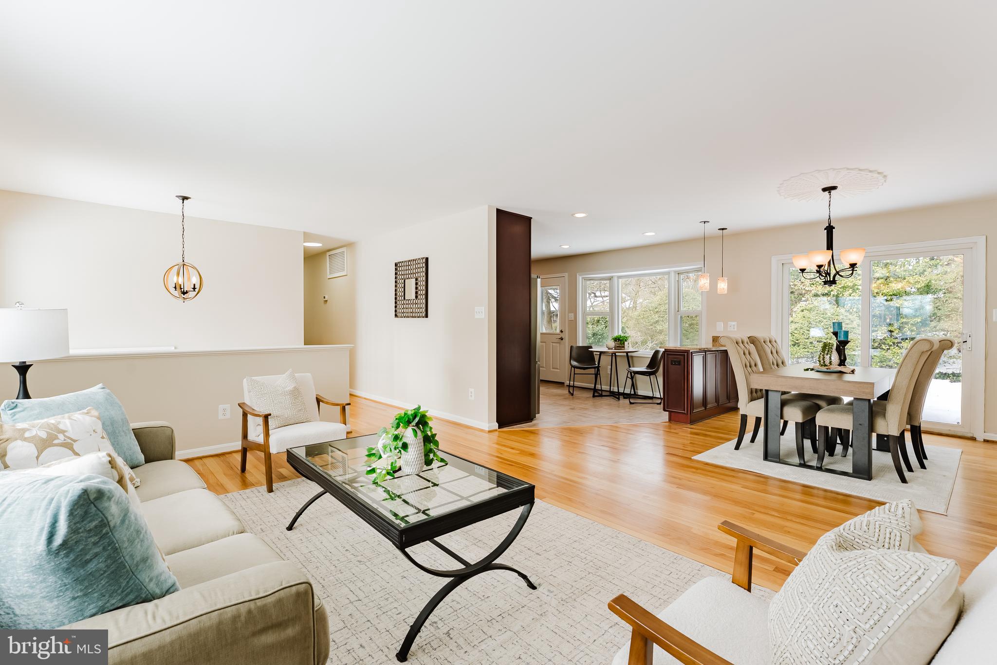 4704 Federal Court Annandale, VA 22003 - Photo 11 of 51 a living room with furniture and a large window