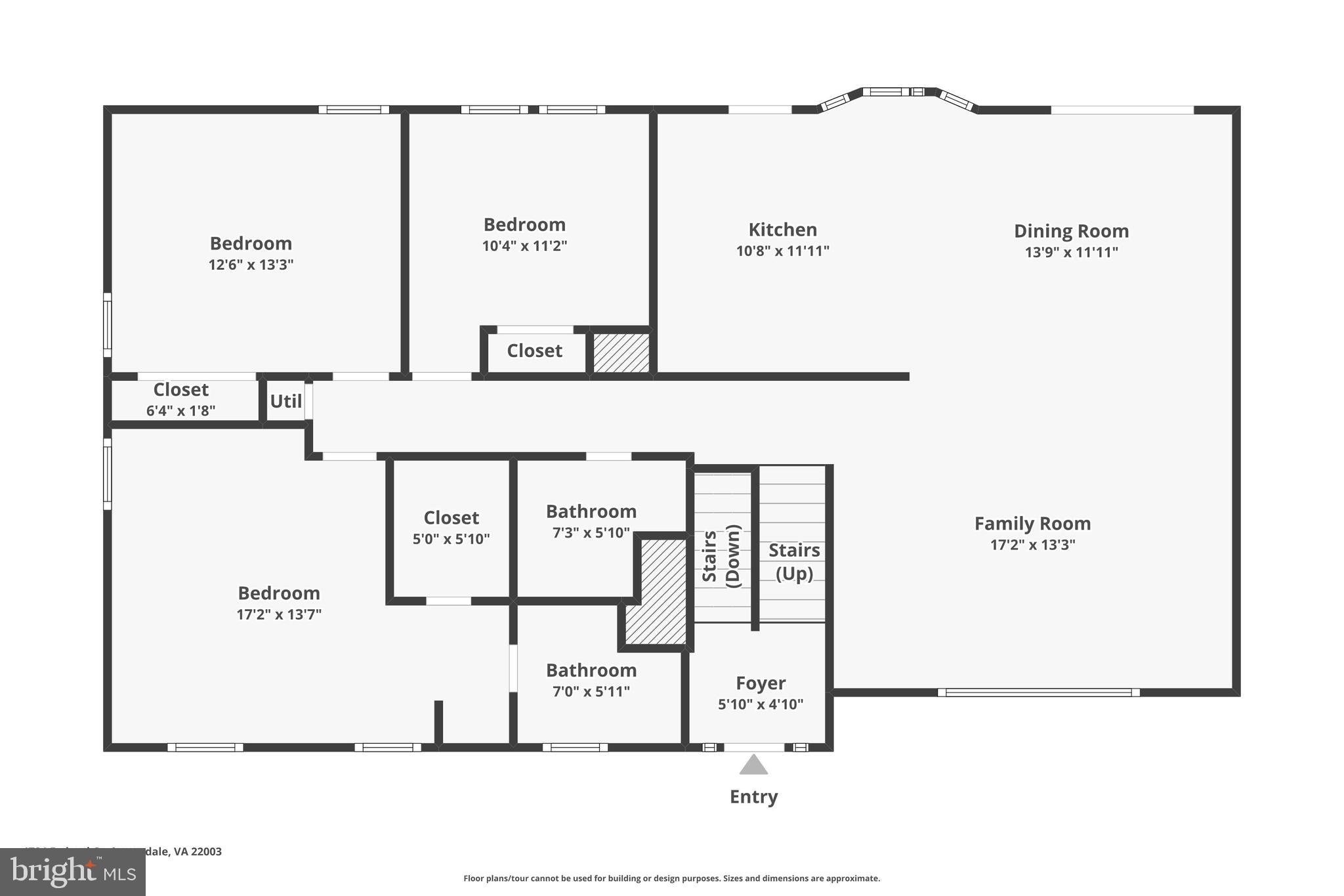 4704 Federal Court Annandale, VA 22003 - Photo 46 of 51 a picture of a floor plan