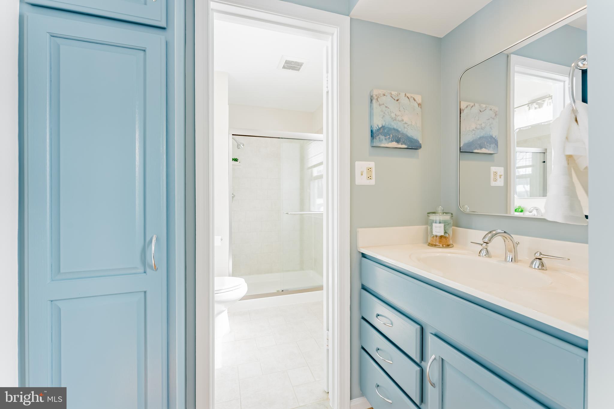 4704 Federal Court Annandale, VA 22003 - Photo 7 of 51 a bathroom with a sink and a mirror