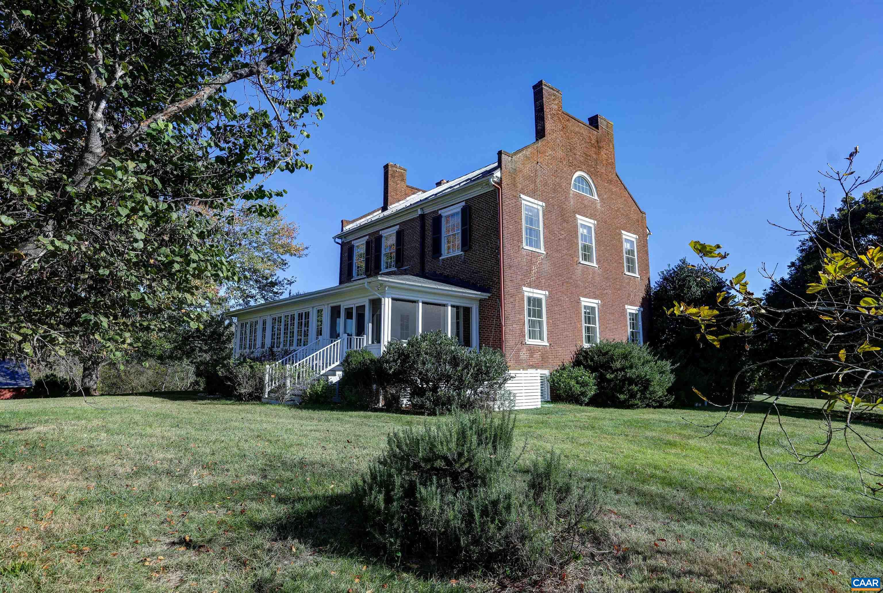 4710 Dickerson Road Earlysville, VA 22936 - Photo 55 of 75 a front view of house with yard and green space