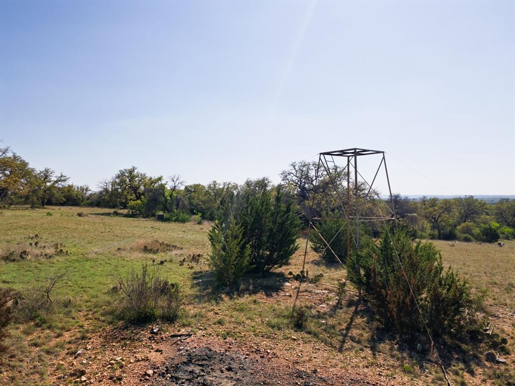 402 County Road 402 Goldthwaite, TX 76844 - Photo 19 of 40 a view of a dry yard with large trees