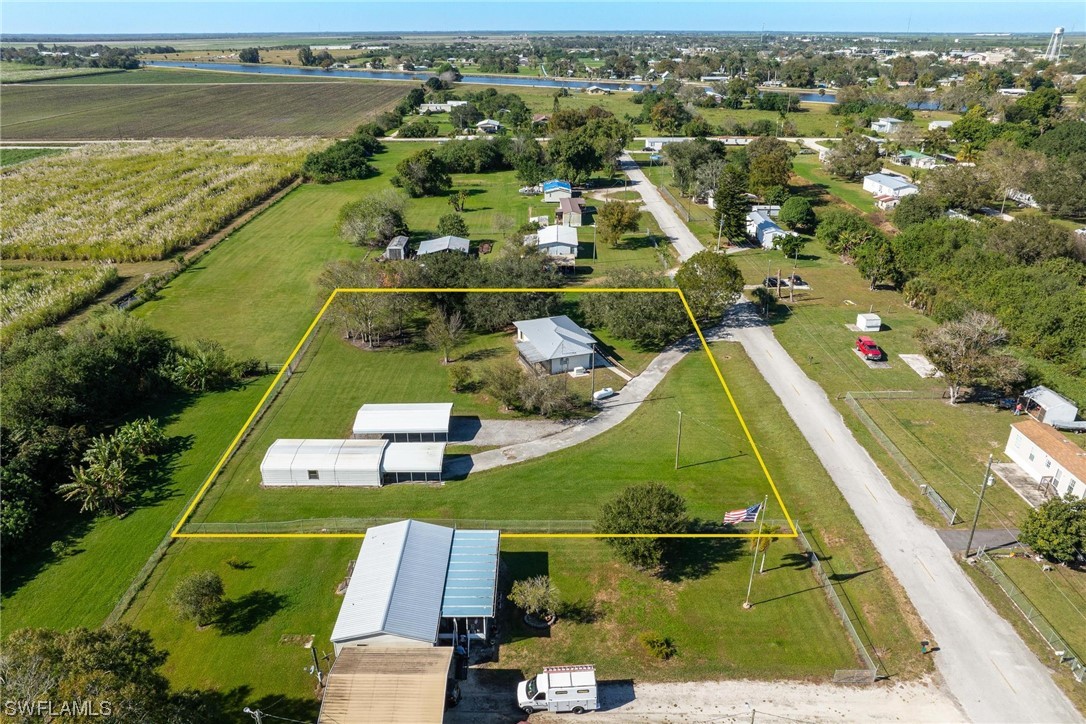 1140 Sealey Road Moore Haven, FL 33471 - Photo 28 of 29 an aerial view of tennis court