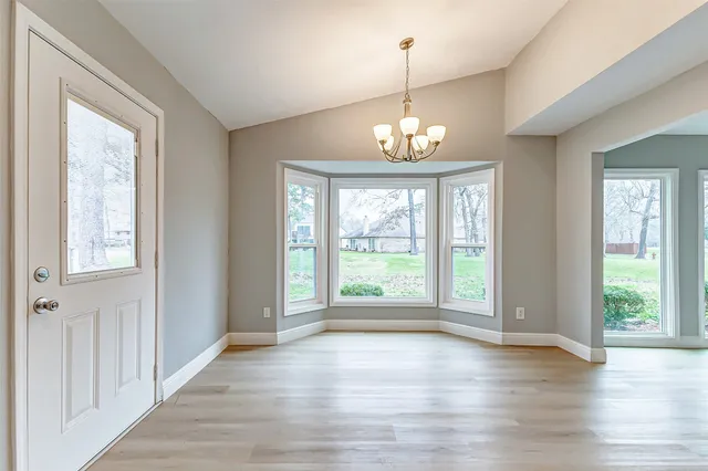 a view of livingroom with hardwood floor and window
