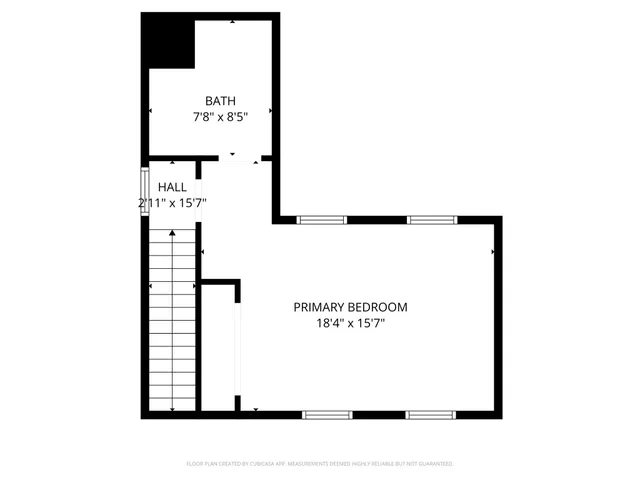 a picture of a bench in front of a door