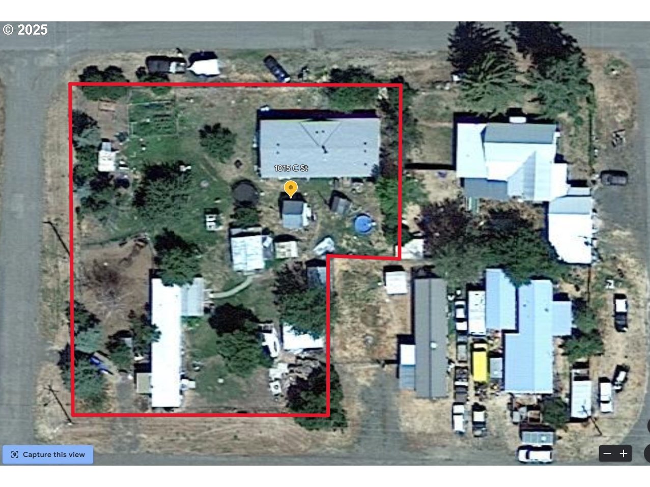 1015 C Street Fossil, OR 97830 - Photo 2 of 33 an aerial view of street and entrance