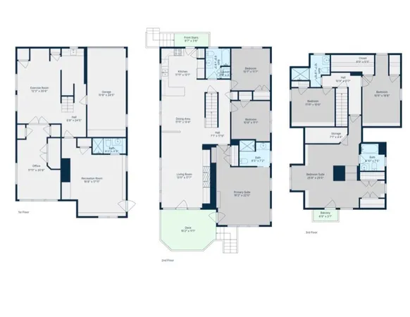 a picture of a floor plan