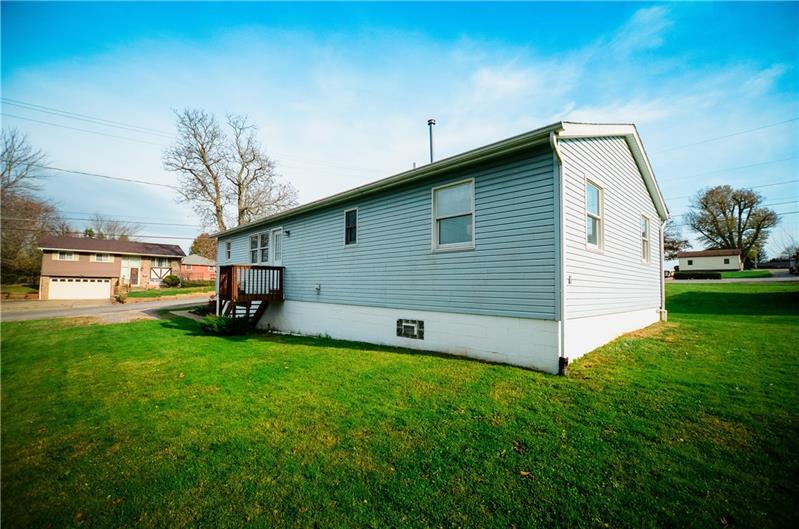 2090 Marshall Road Monaca, PA 15061 - Photo 24 of 24 LARGE, level back yard offers PLENTY of space for play or outdoor entertaining.
