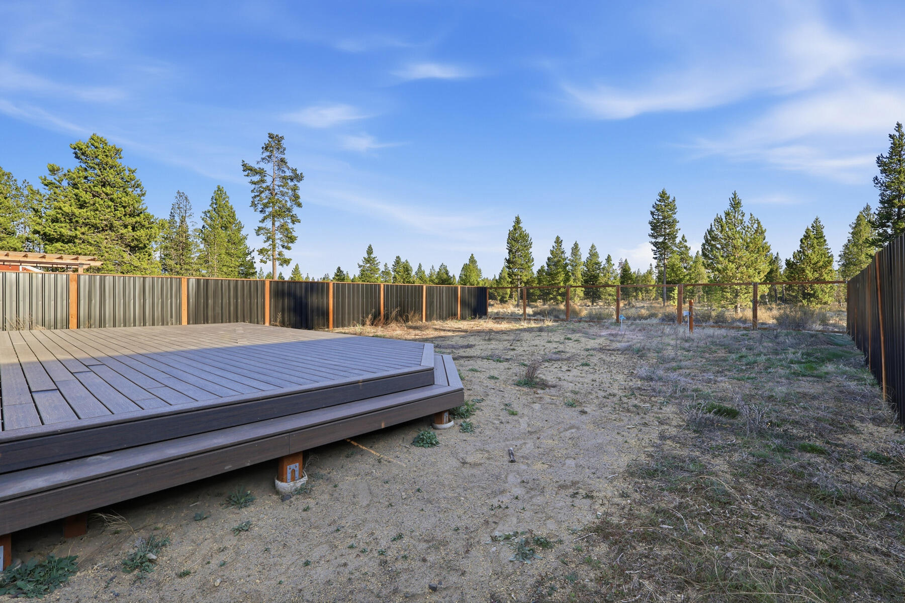 16455 Bassett Road La Pine, OR 97739 - Photo 26 of 44 a view of outdoor space with garden and trees