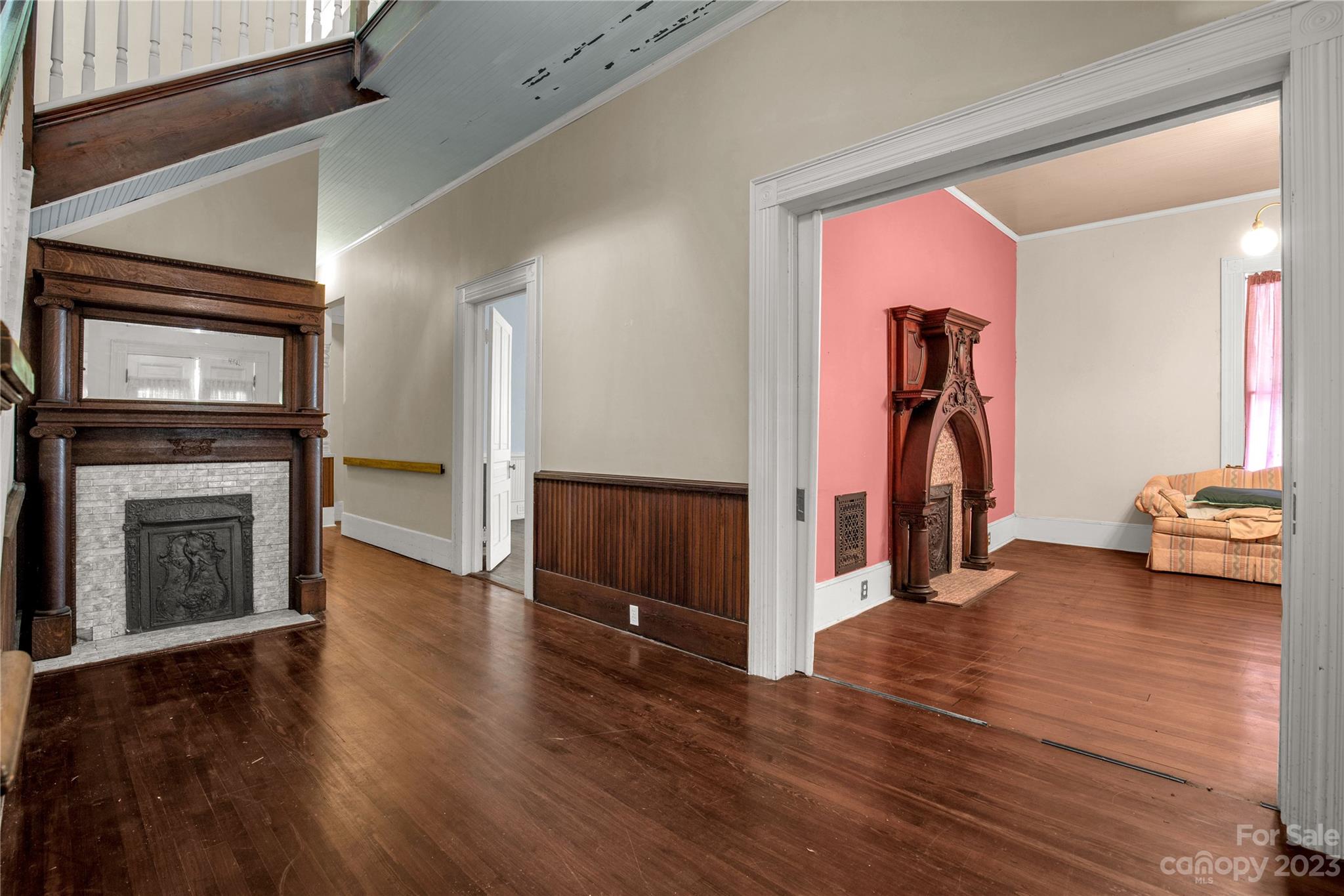 205 Walnut Street Chester, SC 29706 - Photo 13 of 32 a view of empty room with wooden floor