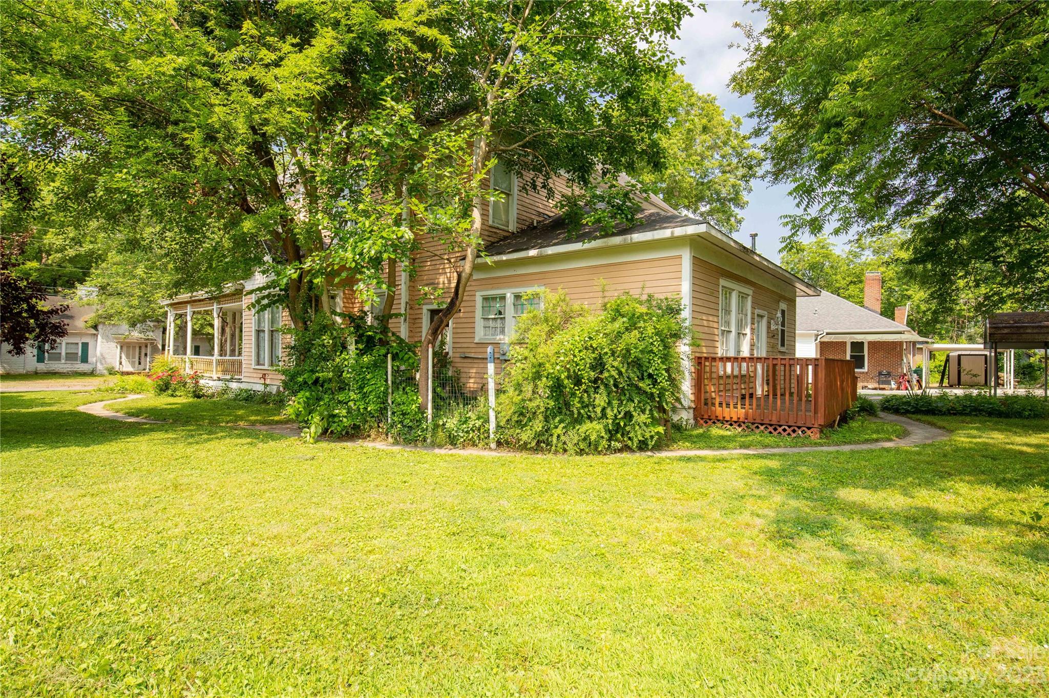 205 Walnut Street Chester, SC 29706 - Photo 6 of 32 a front view of house with yard and trees