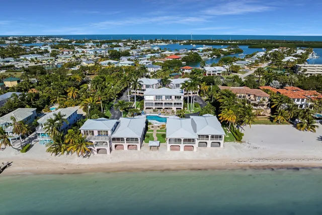 a view of lake and ocean