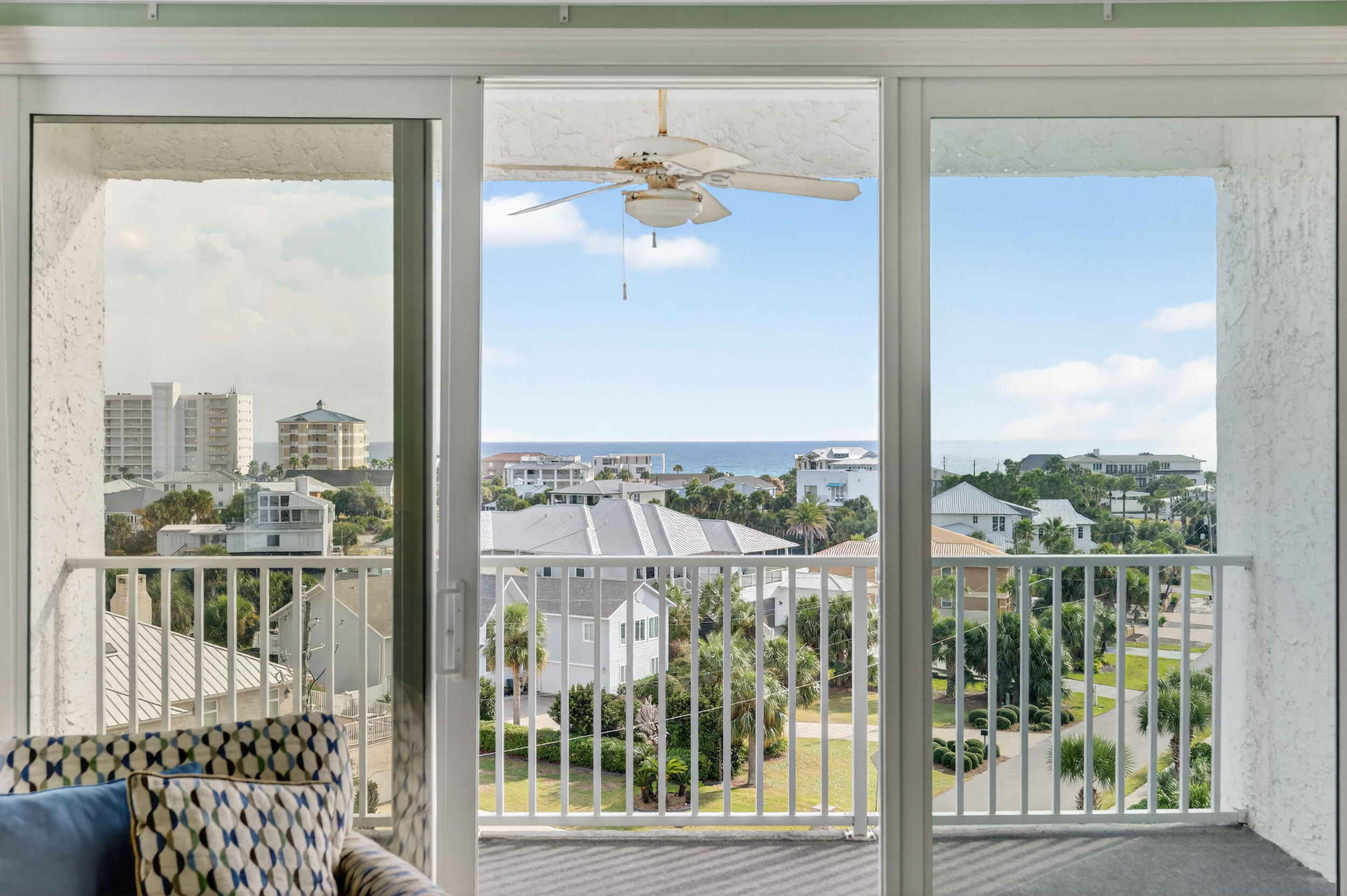 30 Moreno Point Road, Unit 702A Destin, FL 32541 - Photo 23 of 51 a view of a balcony with a lake view