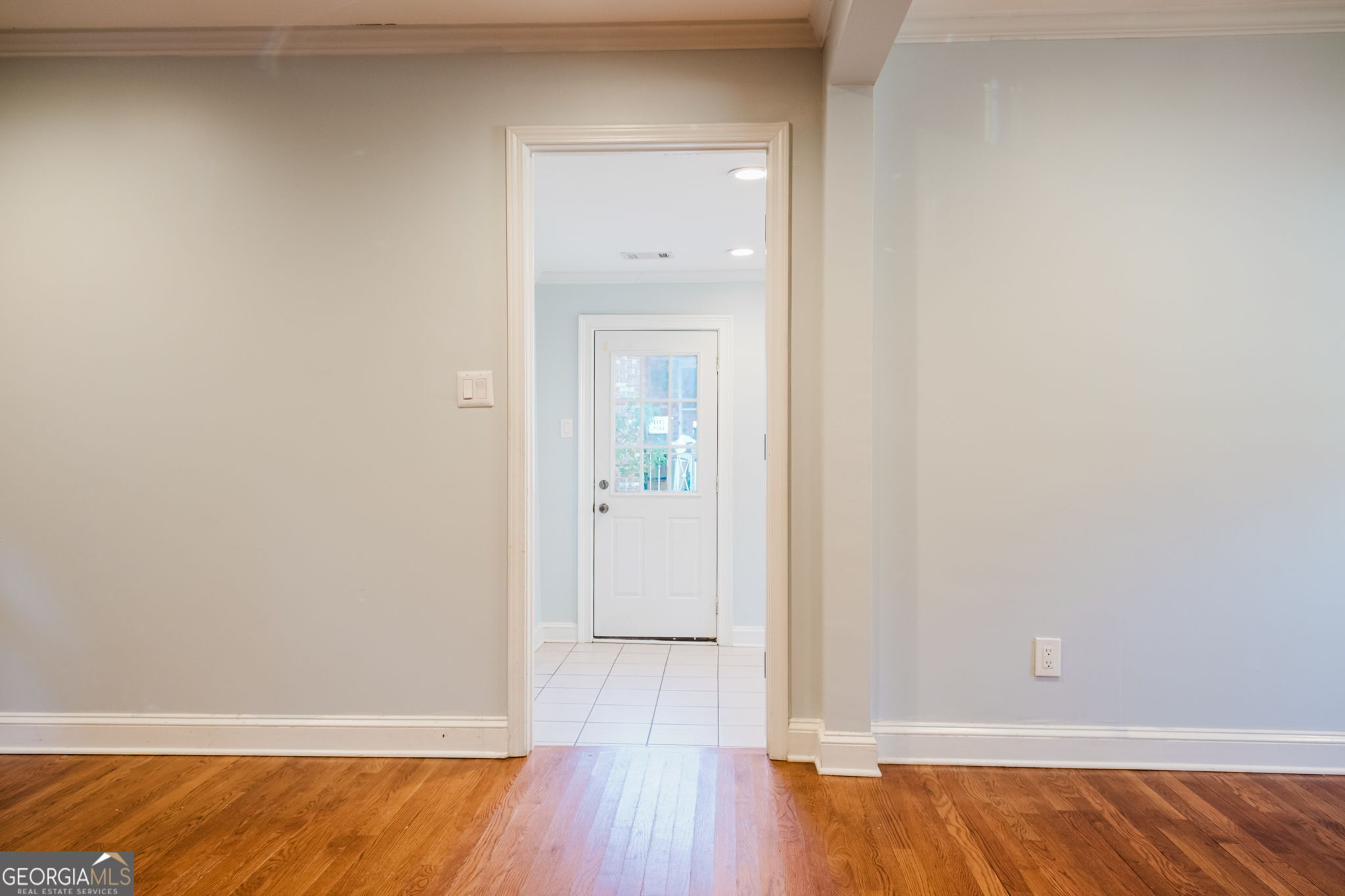 893 Slash Pine Road Forest Park, GA 30297 - Photo 25 of 38 a view of room with wooden floor