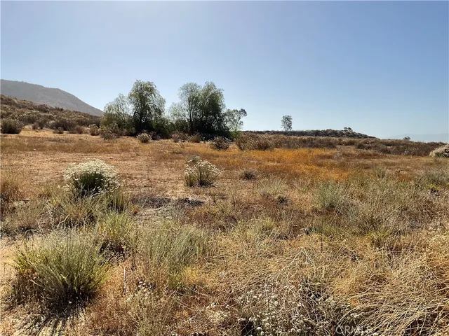 a view of a lake with a mountain in the background
