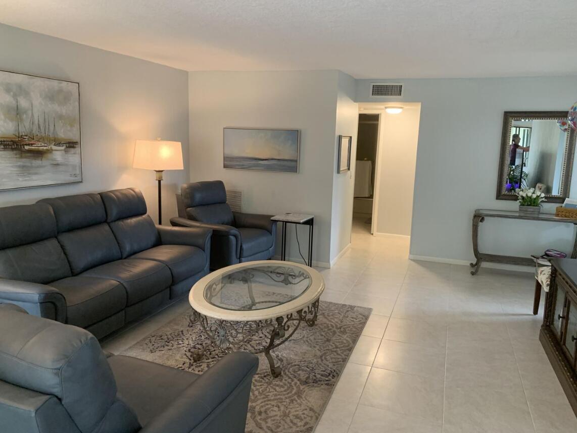 5851 Camino Del Sol, Unit 203 Boca Raton, FL 33433 - Photo 13 of 30 LIVING ROOM