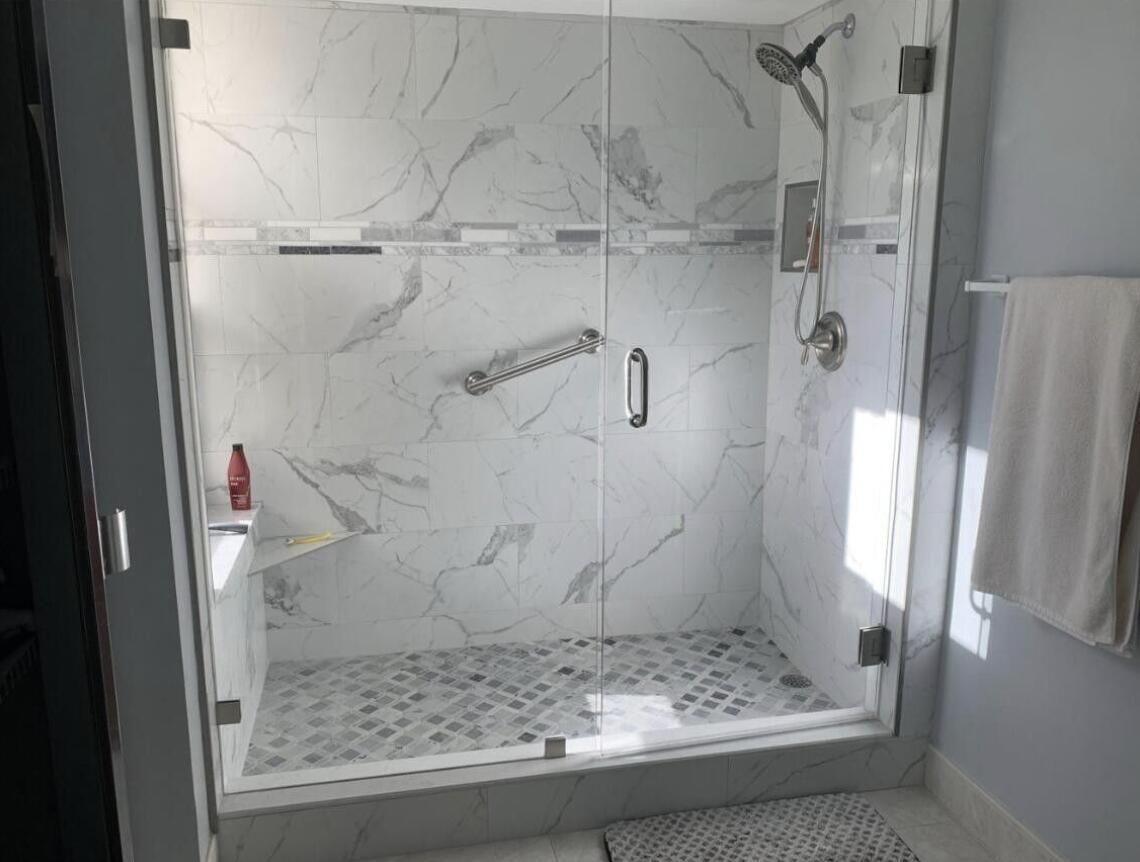 5851 Camino Del Sol, Unit 203 Boca Raton, FL 33433 - Photo 17 of 30 MASTER BATH