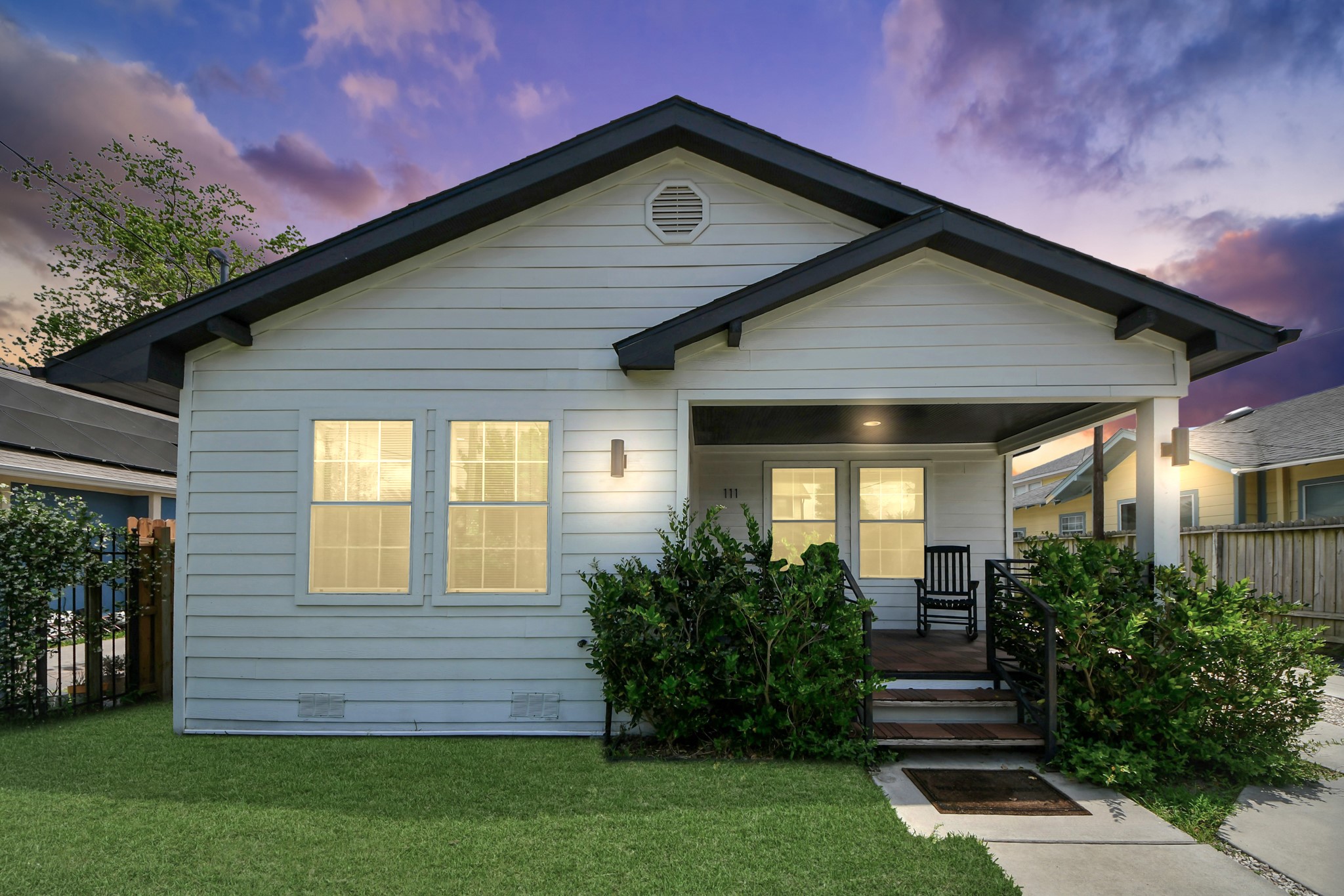 111 Jenkins Street Houston, TX 77003 - Photo 24 of 24 a front view of a house with a yard