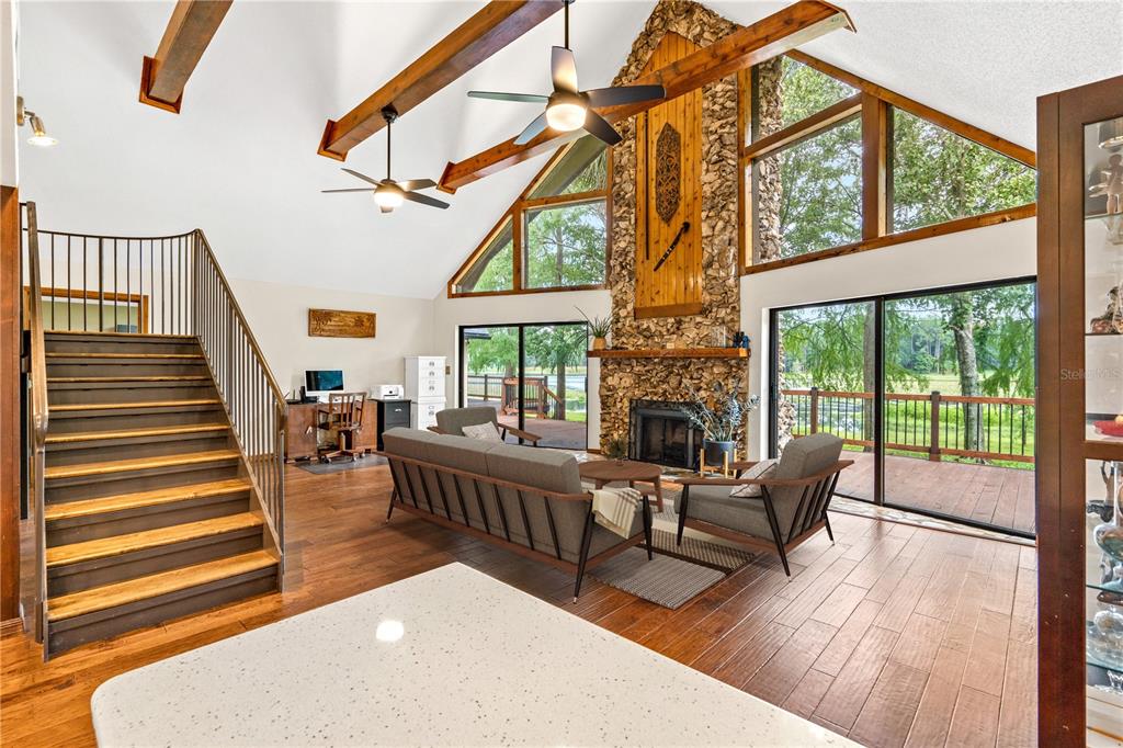 444 Lake Road Lake Mary, FL 32746 - Photo 2 of 63 Lots of natural light with windows overlooking the lake