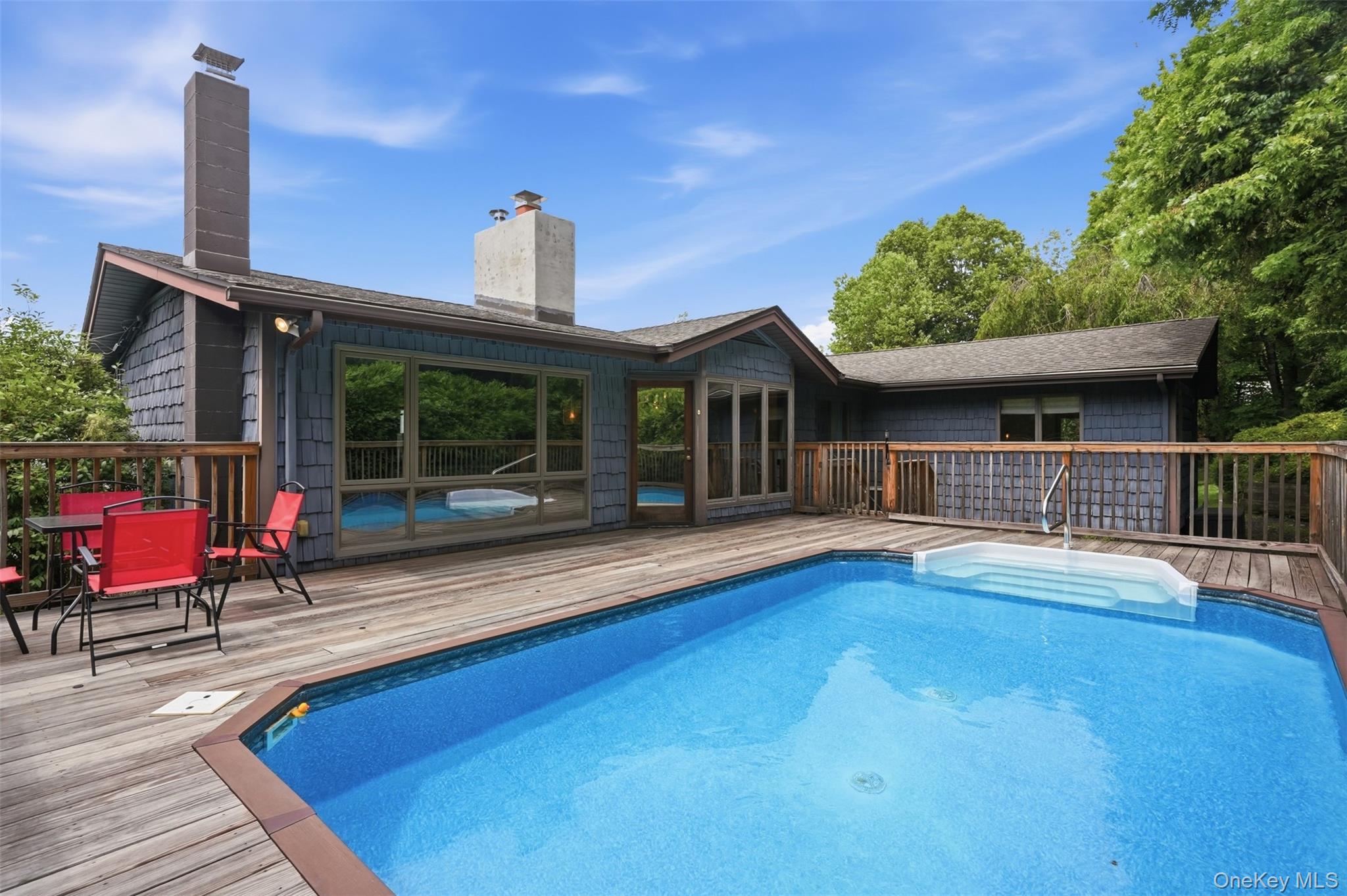 6 Horizon Road Cornwall, NY 12518 - Photo 2 of 33 a view of a house with swimming pool and porch