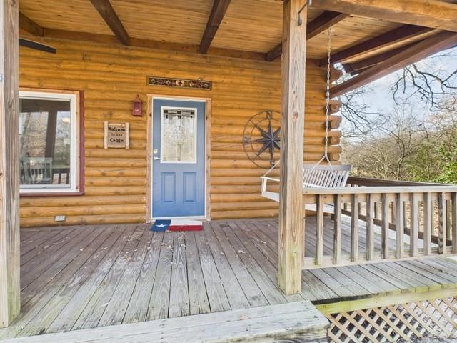 7386 Clint Court Athens, TX 75752 - Photo 7 of 40 a view of a wooden deck