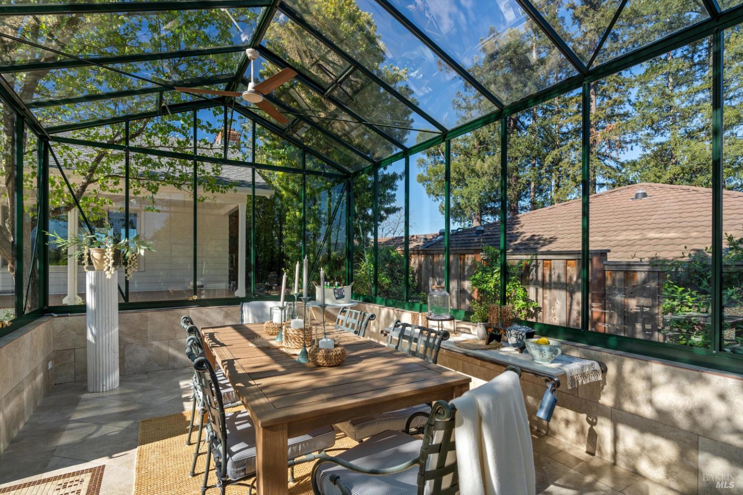 1236 North Fitch Mountain Road Healdsburg, CA 95448 - Photo 29 of 70 a view of outdoor space yard and patio