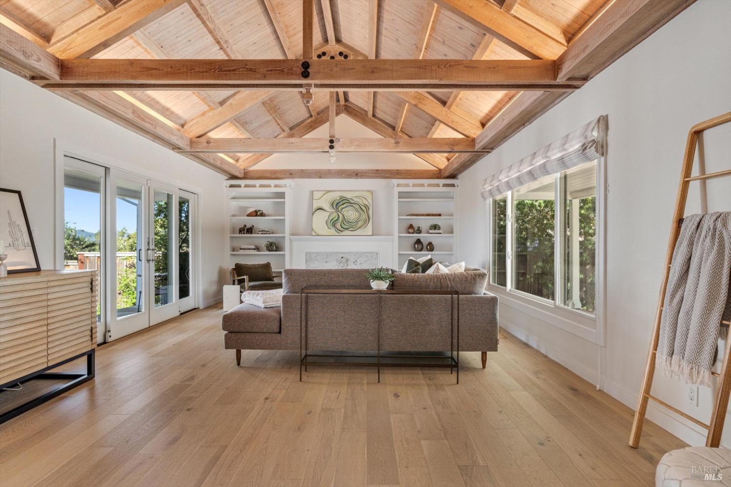 1236 North Fitch Mountain Road Healdsburg, CA 95448 - Photo 31 of 70 a living room with furniture and a large window