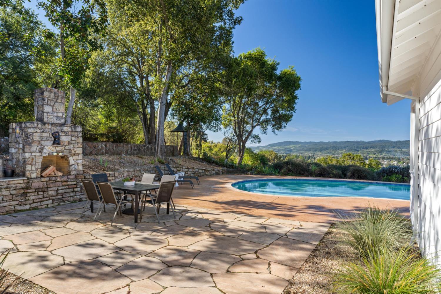 1236 North Fitch Mountain Road Healdsburg, CA 95448 - Photo 51 of 70 a view of outdoor space yard and patio