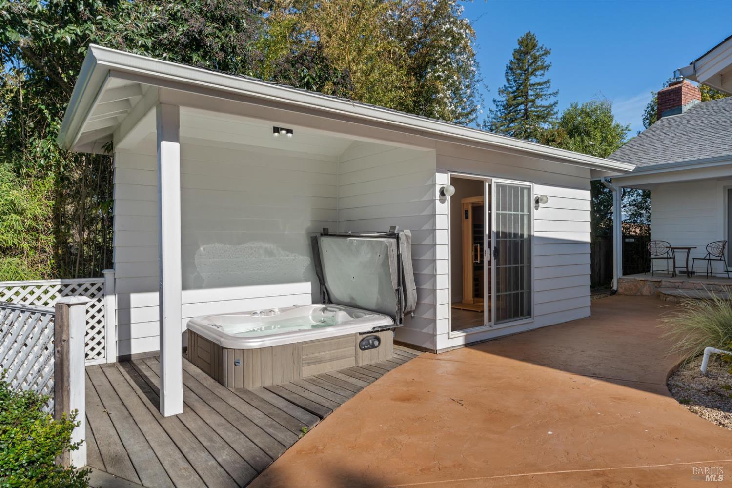 1236 North Fitch Mountain Road Healdsburg, CA 95448 - Photo 53 of 70 a view of outdoor space yard and patio