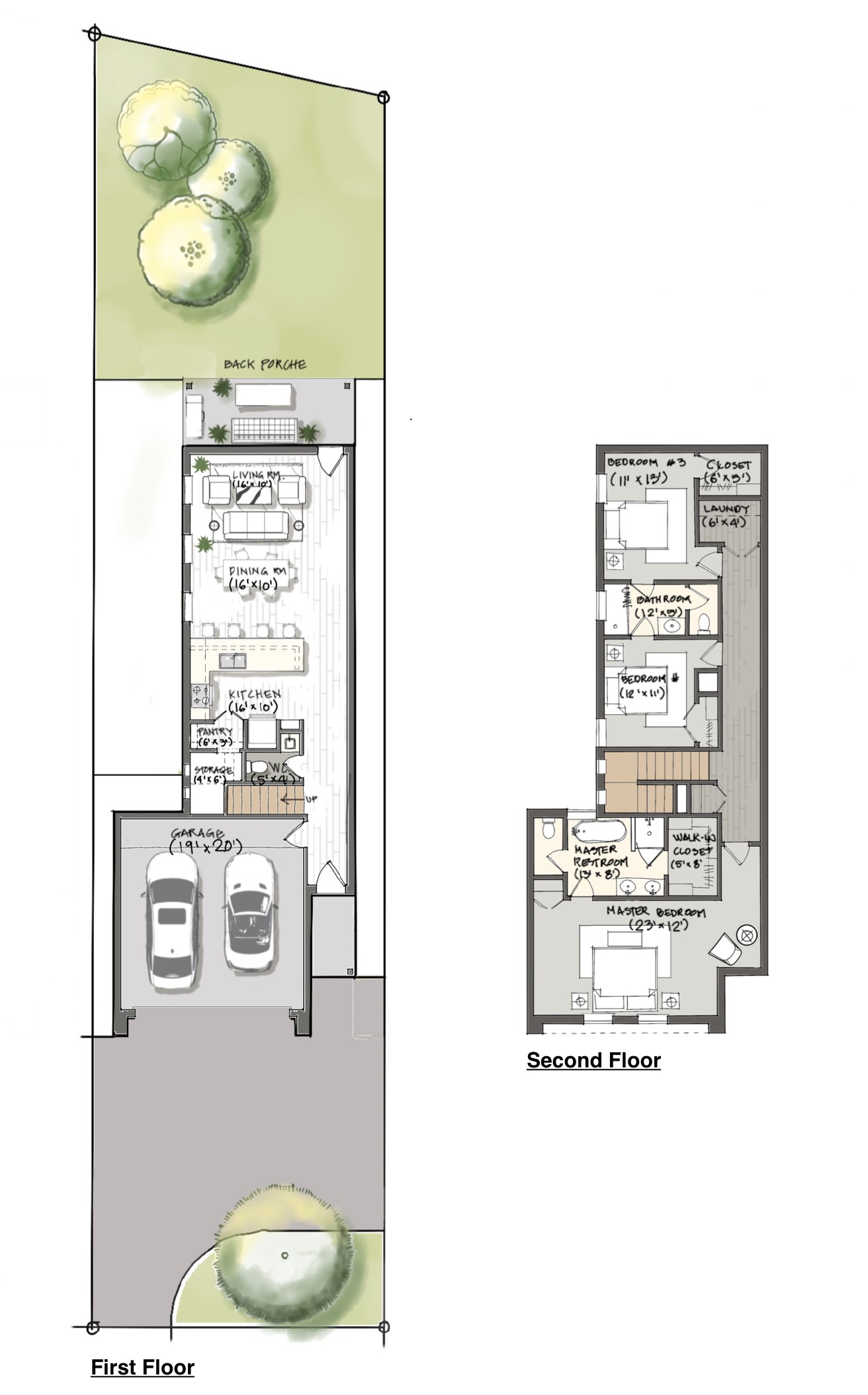 955 Ringold Street Houston, TX 77088 - Photo 48 of 48 a picture of a floor plan
