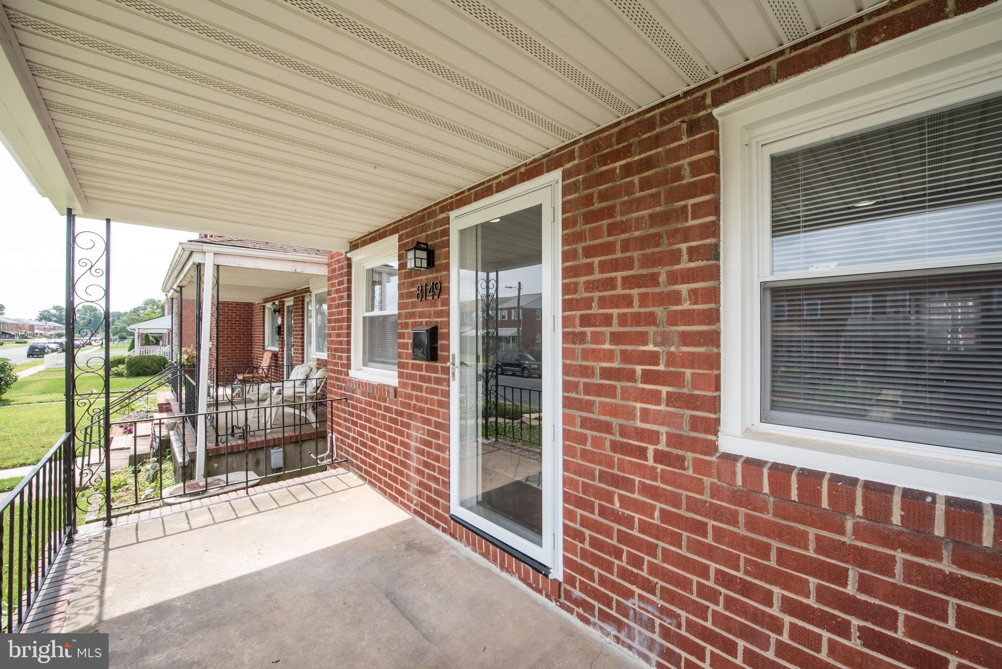 8149 Gray Haven Road Baltimore, MD 21222 - Photo 2 of 35 Front Porch