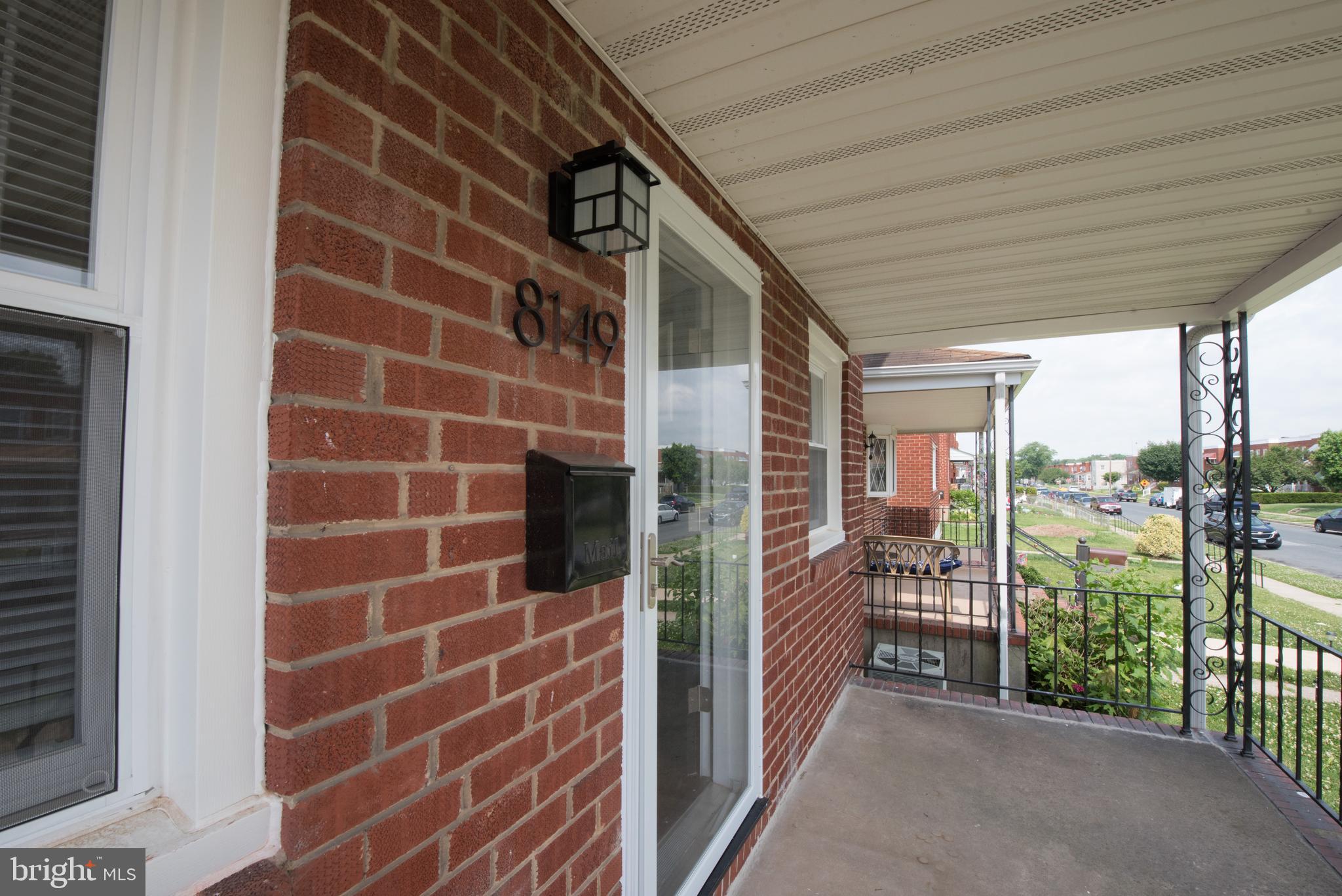 8149 Gray Haven Road Baltimore, MD 21222 - Photo 3 of 35 Front Porch