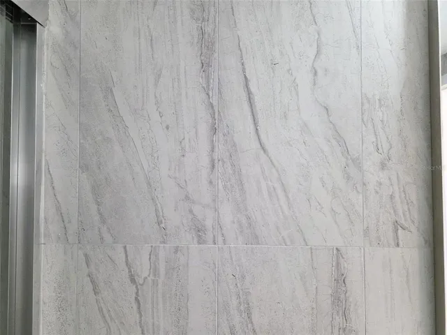 a close view of shower