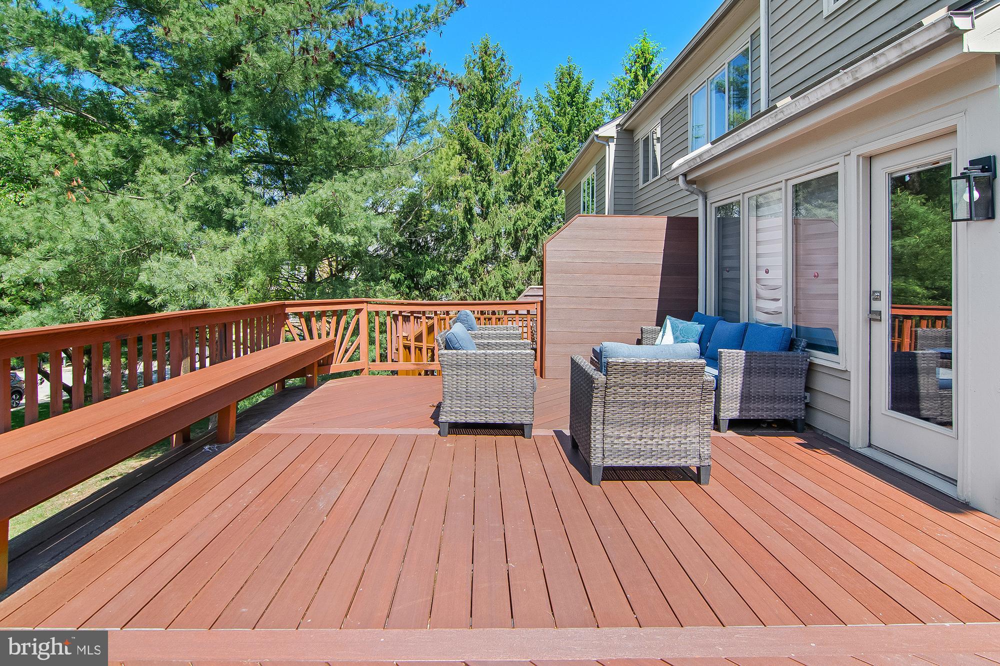 108 Lancefield Road Baltimore, MD 21209 - Photo 27 of 28 a view of deck with patio