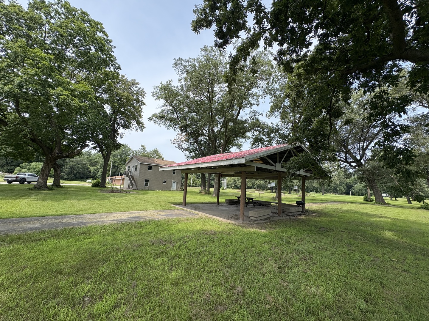 4112 South Youth Camp Road St. Anne, IL 60964 - Photo 8 of 10 a park view with a sitting space and garden