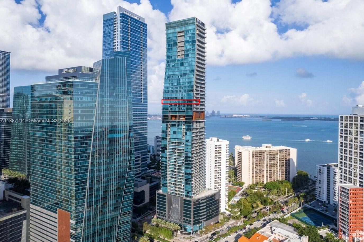 1451 Brickell Avenue, Unit 3903 Miami, FL 33131 - Photo 40 of 44 a city view