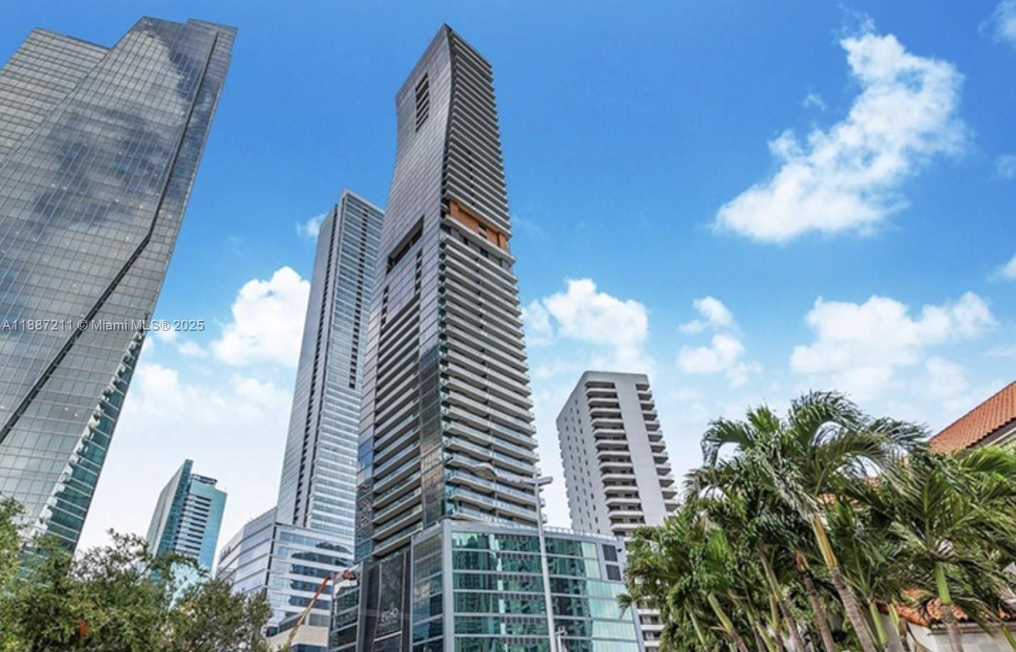 1451 Brickell Avenue, Unit 3903 Miami, FL 33131 - Photo 41 of 44 a view of a city with tall buildings