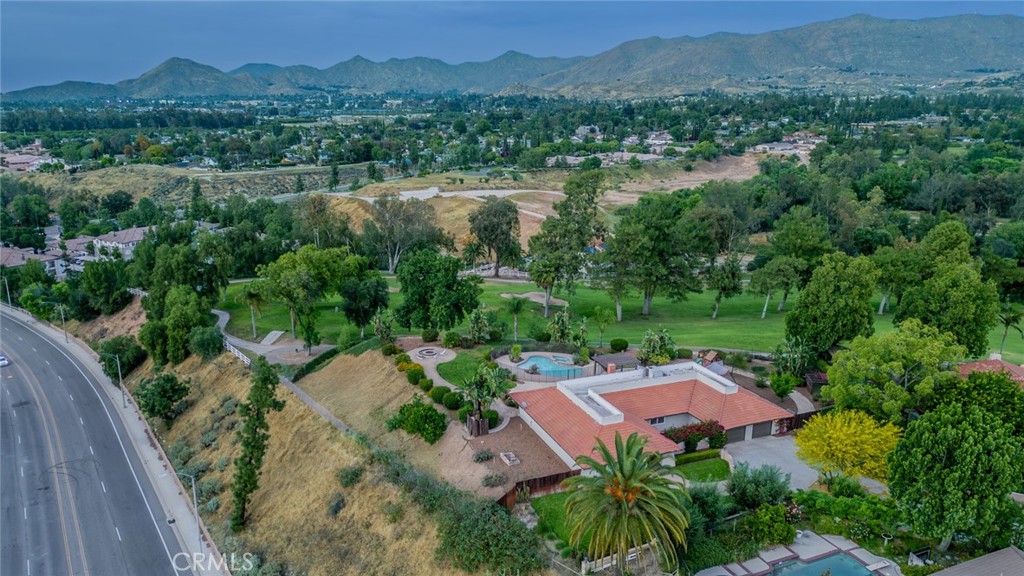 5300 Vía San Jacinto Riverside, CA 92506 - Photo 54 of 59 an aerial view of a city with lots of residential buildings ocean and mountain view in back