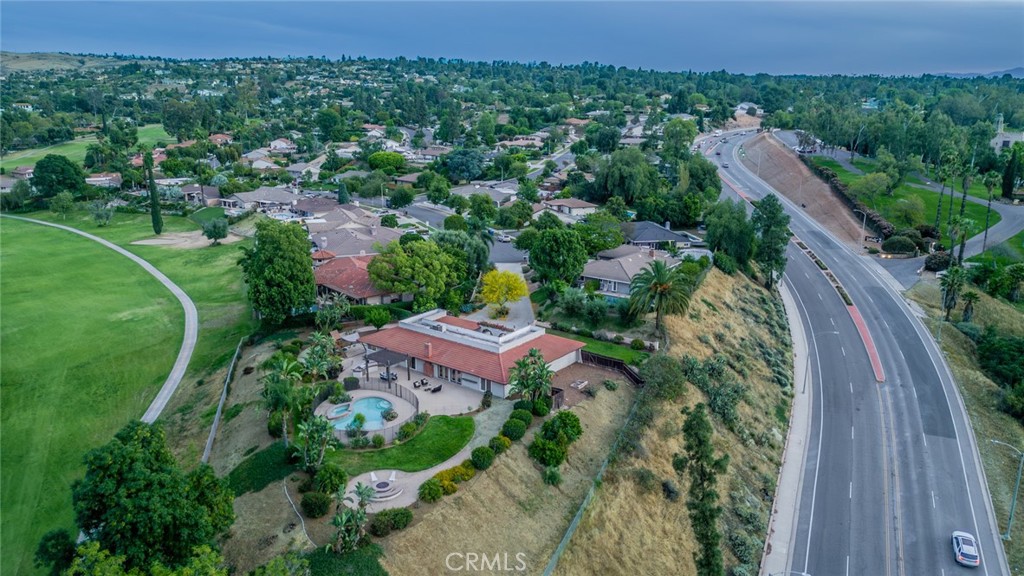 5300 Vía San Jacinto Riverside, CA 92506 - Photo 55 of 59 an aerial view of a house with a yard