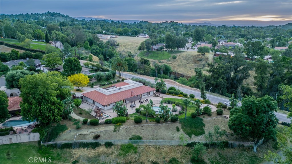 5300 Vía San Jacinto Riverside, CA 92506 - Photo 58 of 59 an aerial view of a house with a garden