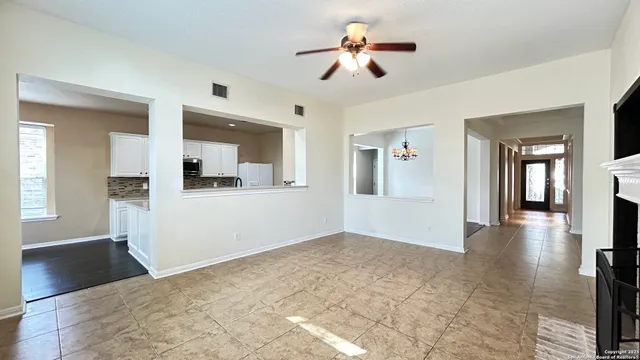a view interior of the house and livingroom with wooden floor