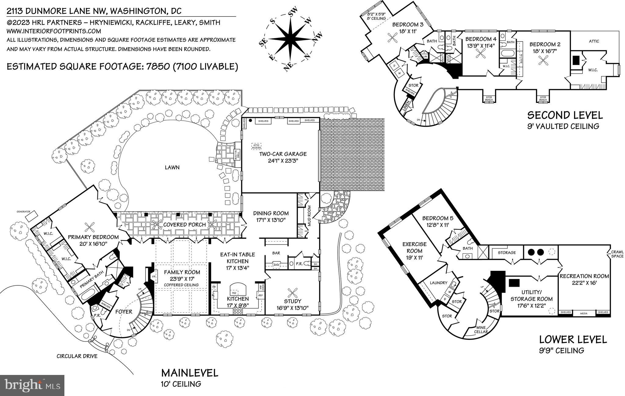 2113 Dunmore Lane Washington, DC 20007 - Photo 32 of 32 Floorplans