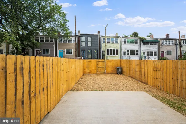 a view of a building with a outdoor space